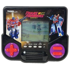 Hasbro Tiger Electronics The Transformers Generation 2 Handheld Video Game Works